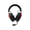 White Shark FOX-B, GH-2445B, gamer fejhallgató, mikrofonnal, fekete