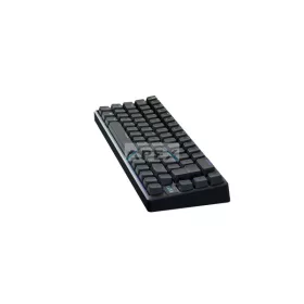   AVAX Vezetékes/Vezeték Nélküli Billentyűzet GM01 PRO USB, Fekete, Mechanikus, Red Switch, HUN