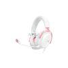 HP HYPERX vezetékes gaming fejhallgató Cloud III - fehér/rózsaszín