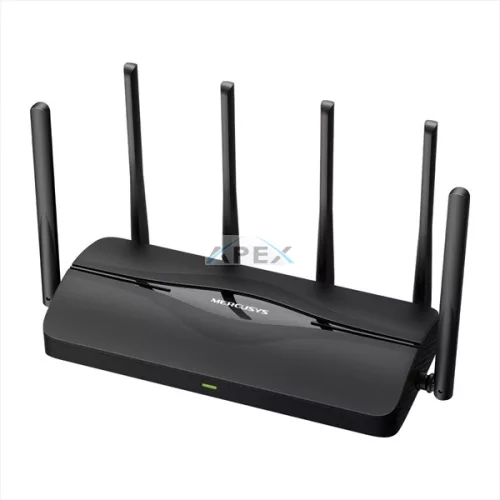 MERCUSYS Wireless Router Dual Band BE6500 1xWAN(2.5Gbps) + 1xLAN(2.5Gbps) + 2xLAN(1000Mbps), MR37BE