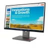 LENOVO Monitor - ThinkVision P24qd-40; 23,8" QHD 2560x1440 IPS 120Hz, 16:9, 1500:1, 300cd/m2, 4ms, HDMI,DP,USB ABC, RJ45