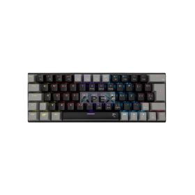   WHITE SHARK GK-002123V2-B-G/BL-HU WAKIZASHI-2-B-G/BL-HU vezetékes mech.bill.fekete/szürk magyar,64 kék