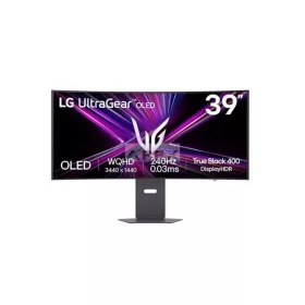   LG OLED Gaming 240Hz ívelt monitor 39" 39GX900A-B, 3440x1440, 21:9, 275cd/m2, 0,03ms, HDMIx2/DP/USBx2/USB-C (65W)