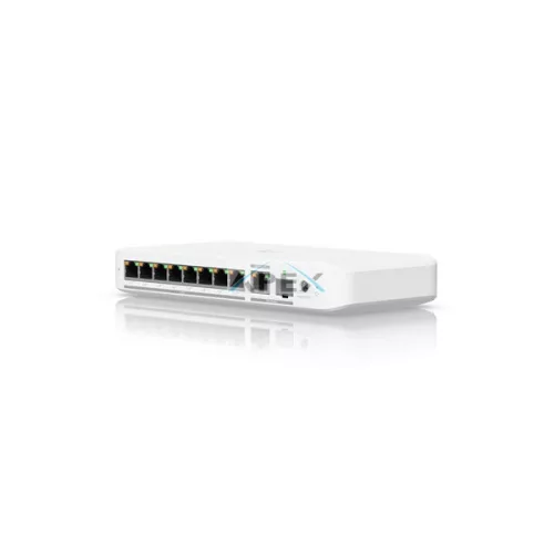 UBiQUiTi Switch 8x2500Mbps(8xPOE), Menedzselhető, Asztali - USW-FLEX-2.5G-8-POE