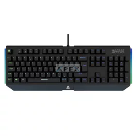   AVAX Vezetékes Billentyűzet FS01 USB, Fekete, Mechanikus, Red Switch, HUN