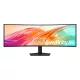SAMSUNG 49" ViewFinity S9 S95UF DQHD Ívelt monitor, 5120x1440, 32:9, 350cd/2, 5ms,