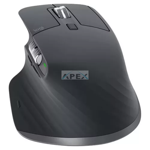 LOGITECH Egér - MX Master 3S Bluetooth Edition Vezeték Nélküli, Grafitszürke
