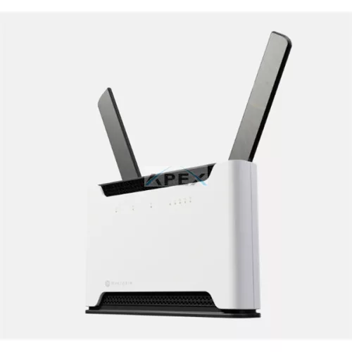 MIKROTIK Wireless Router Chateau 5G 4x1000Mbps + 1x2500Mbps, Wi-Fi 6, LTE Modem, Beltéri, S53UG+5HAXD2HAXD-TC&RG650E-EU
