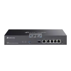   TP-LINK Vezetékes VPN Router 1xWAN(1000Mbps)+ 4xWAN/LAN(1000Mbps) + 1xSFP + 1xUSB, ER7406