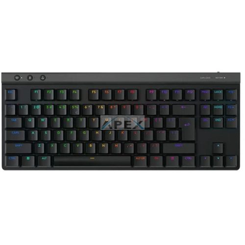 LOGITECH Billentyűzet - G515 Lightspeed Mechanikus Gaming Vezeték nélküli TKL HUN, Fekete