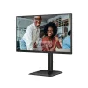 AOC IPS monitor 23,8" 24E4U 1920x1080,16:9, 300cd/m2, 4ms, VGA/HDMI/DisplayPort/4xUSB, hangszóró, 120 Hz, áll.mag.,pivot