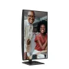AOC IPS monitor 27" Q27E4U 2560x1440, 16:9, 350cd/m2, 4ms, HDMI/DisplayPort/4xUSB, hangszóró, 120 Hz, áll.mag., pivot