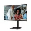 AOC IPS monitor 27" 27E4U 1920x1080, 16:9, 300cd/m2, 4ms, VGA/HDMI/USB, hangszóró, 120 Hz, áll.mag., pivot
