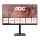 AOC IPS monitor 31,5"Q32E4U, 2560x1440,16:9, 350cd/m2, 4ms, DisplayPort/2xHDMI/4xUSB-A/1xUSB-B, hangszóró,áll.mag.,pivot