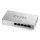 ZYXEL Switch 5x1000Mbps (4xPOE+), Fémházas Asztali, GS1200-5HPV3-EU0101F