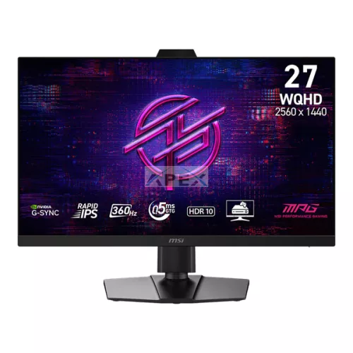 MSI Monitor GAMING MPG 272QRF X36 26,5" WQHD Rapid IPS, 2560x1440, 360Hz, 0,5ms, 2x HDMI, DP, USB hub, G-Sync PULSAR