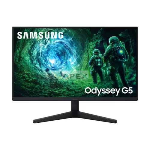 SAMSUNG Odyssey G5 G53F Gaming IPS monitor 27", 2560x1440, 16:9, 300cd/m2, 1ms, DisplayPort/2xHDMI