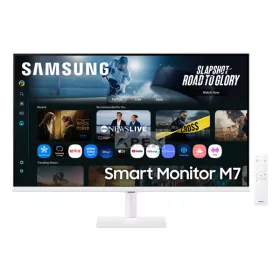   SAMSUNG M7 VA 4K Smart monitor 32", 3840x2160, 16:9, 300cd/m2, 4ms, HDMI/USB-C, hangszóró, Fehér