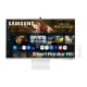 SAMSUNG M8 M80F Vision AI Smart 4K monitor 32", 3840x2160, 16:9, 400cd/m2, 4 ms, HDMI/2xUSB/1xUSB-C, hangszóró, Fehér