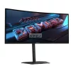 GIGABYTE Ívelt VA LED Monitor 34" G34WQC2 3440x1440, 2xHDMI/2xDisplayport