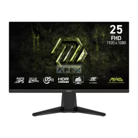   MSI Monitor GAMING MAG 255F X24 24,5" FHD Rapid IPS 1920x1080, 16:9, 240Hz, 1000:1, 0,5ms, 2x HDMI, DP, Black