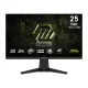 MSI Monitor GAMING MAG 255F X24 24,5" FHD Rapid IPS 1920x1080, 16:9, 240Hz, 1000:1, 0,5ms, 2x HDMI, DP, Black