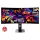 MSI Monitor GAMING MPG 341CQR QD-OLED X36 Ívelt 34" UWQHD 3440x1440 21:9, 360Hz, 1500000:1, 0,03ms, 2x HDMI, DP, USB-C