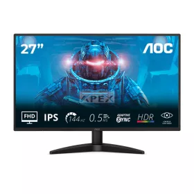   AOC IPS Gaming monitor 27" Q27B36X, 2560x1440, 16:9, 300cd/m2, 4ms, HDMI/Displayport, 144Hz