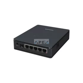   MIKROTIK Wireless Router hAP ax S 5x1000Mbps, 1x2500Mbps SFP, Wi-Fi 6, Falra szerelhető, E62IUGS-2AXD5AXT