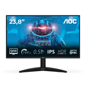   AOC IPS QHD 144Hz Gaming monitor 23.8" Q24B36X, 2560x1440, 16:9, 300cd/m2, 4ms, 1xDisplayPort/1xHDMI