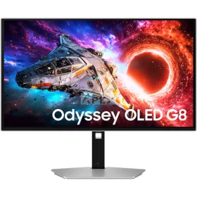   SAMSUNG Odyssey OLED G8 G80SH 4K 240Hz Gaming Monitor 27", 3840x2160, 16:9, 250cd/m2, 0,03ms, 1xDP/2xHDMI/2xUSB-A