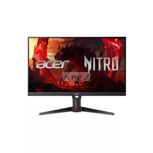 ACER IPS Nitro Monitor XV240YW3bmiiprx 23,8", 16:9 FHD, 240Hz, 0,5ms, 250nits, 2xHDMI, DP, MM, ZeroFrame, fekete