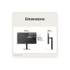 LG IPS 300Hz Gaming monitor 27" 27G550B, 1920x1080, 16:9, 300cd/m2, 1ms, 2xHDMI/DisplayPort
