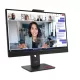 LENOVO Monitor - ThinkVision T27QD-4v; 27" QHD 2560x1440 IPS +Cam, 16:9, 1500:1, 350cd/m2, 4ms, USB A-C, HDMI, DP, RJ45.