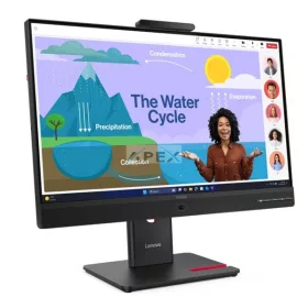   LENOVO Monitor - ThinkVision T24D-4v; 23,8" FHD 1920x1080 IPS +Cam, 16:9, 1500:1, 250cd/m2, 4ms, HDMI, DP,USB AC, RJ45