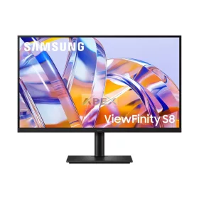  Samsung ViewFinity 32" S8 S80UH VA monitor, 4K UHD (3840x2160), 60Hz, 16:9, 5ms, 350 cd/m2, DisplayPort, HDMI, USB-C
