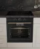 Gorenje Classico BOS67372CLB hőlégkeveréses sütő + EC642CLB üvegkerámia főzőlap FEKETE színben