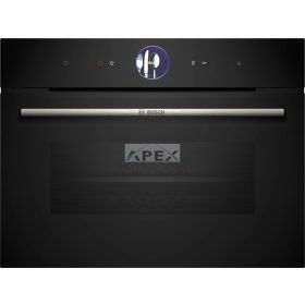   BOSCH CSG7361B1 Serie | 8, Beépíthető kompakt gőzsütő, 60 x 45 cm, Fekete