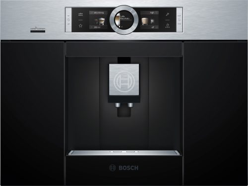 BOSCH CTL636ES6 Serie | 8, Beépíthető teljesen automata kávéfőző, Nemesacél, CTL636ES6, Home Connect