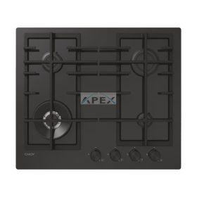 Candy CVFG6BF4PB Edzett üveg gázfőzőlap Főzőlap