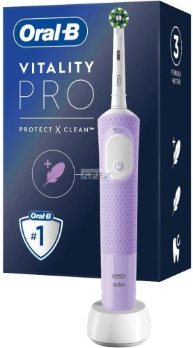 Oral-B D103 Vitality lila elektromos fogkefe