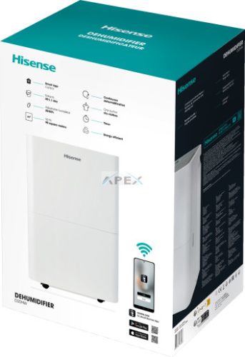 Hisense D20HW Páramentesítő 4.2 L tartály