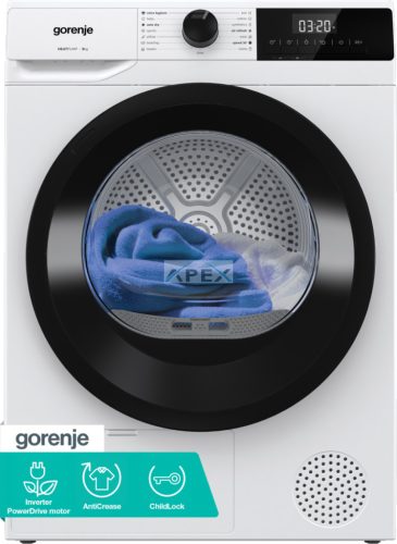 Gorenje D2HNE9C Hőszivattyús szárítógép 9 kg C energiaosztály