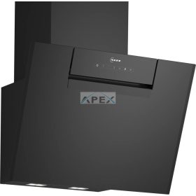   NEFF D65IFN1S0 N 50, Falra szerelhető páraelszívó, 60 cm, Fekete üveg