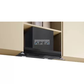   NEFF D67XDP2S0 N 70 | Integrált kialakítású design páraelszívó 60 cm Fekete üveg, Sima fekete
