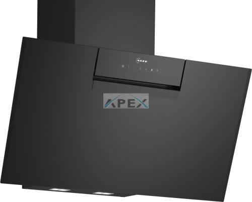 NEFF D85IFN1S0 N 50, Falra szerelhető páraelszívó, 80 cm, Fekete üveg