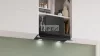 BOSCH DBB67DP60 Serie 6 | integrált kialakítású páraelszívó 60 cm Fekete üveg, Fekete