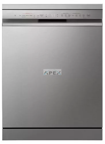 LG DF365FPS QuadWash™ gőzös mosogatógép TrueSteam™ technológiával, Automatikus ajtónyitás, 14 teríték, ThinQ™ WiFi funkció