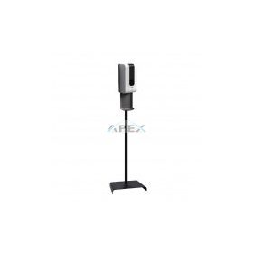   Merida Fehér kézfertőtlenítő gél adagoló, INFRA, ABS műanyag, állvánnyal, csepptálcával