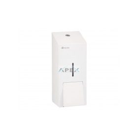   MERIDA STELLA WHITE Szappanadagoló, rozsdamentes, fehér, utántöltős, 800ml